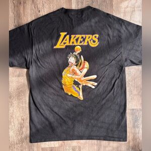 Rare One Piece x LA Lakers T-Shirt 2/28/25 Sz.XL